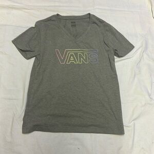 Vans Women’s V-Neck Ombre Shirt Size XSmall
